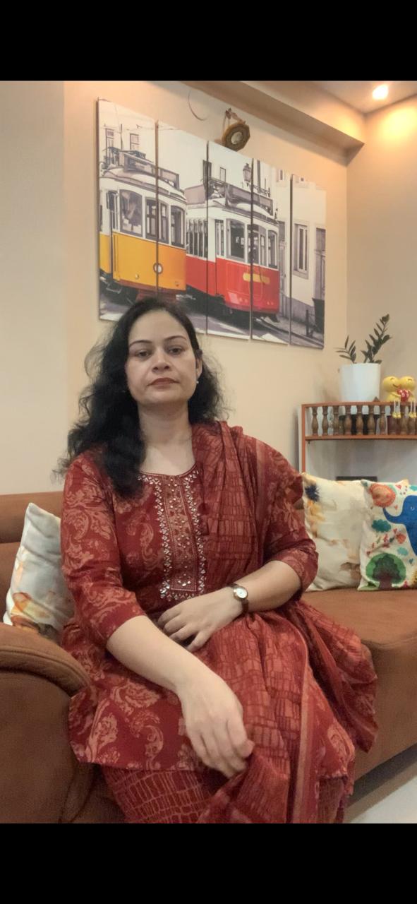 Rust Radiance 3 piece kurta set